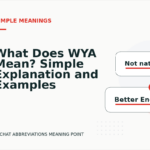 What Does WYA Mean? Simple Explanation and Examples