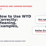 How to Use WYD Correctly: Meaning, Examples, and Mistakes
